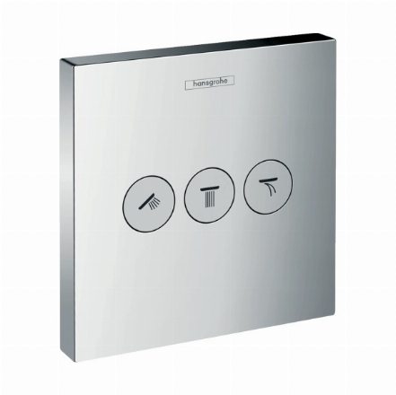 Перемикач для душу Hansgrohe ShowerSelect на 3 споживачі (15764000)